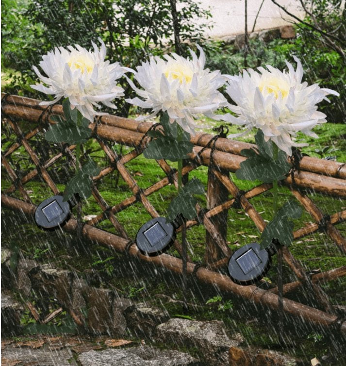 🎁Mother's Day 70% OFF 🎁Chrysanthemum Solar Garden Stake LED
