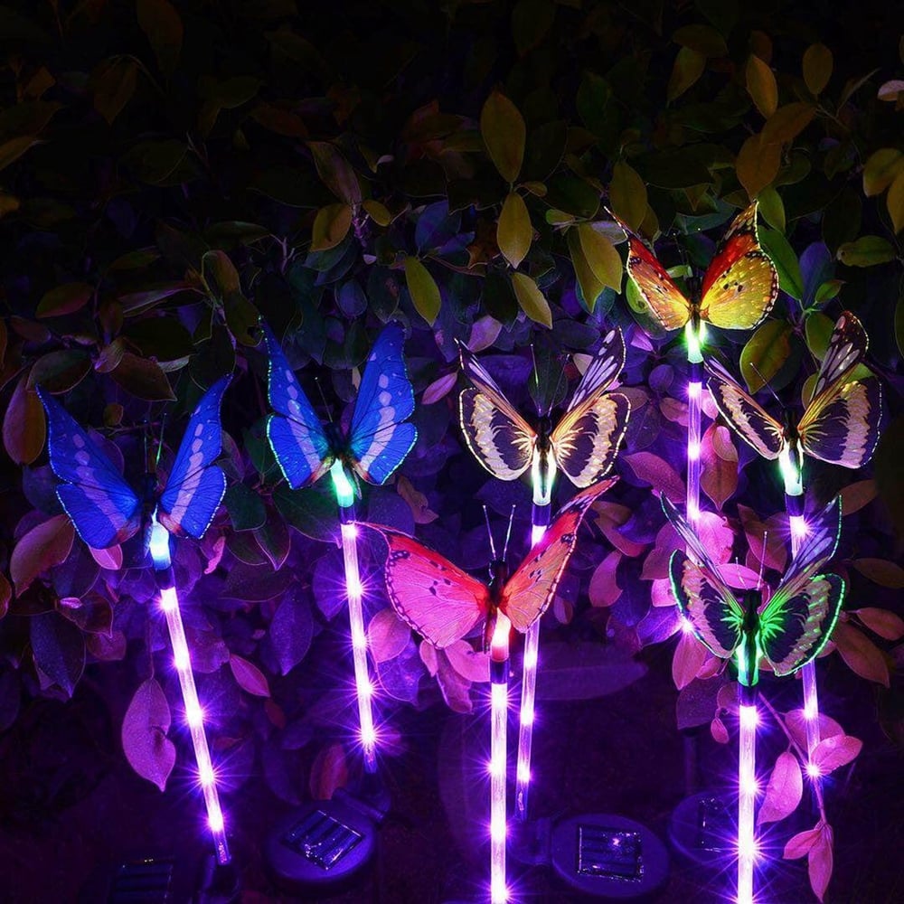 đ„Last Day 70% OFF-Outdoor Solar Garden Butterfly Lights Decor