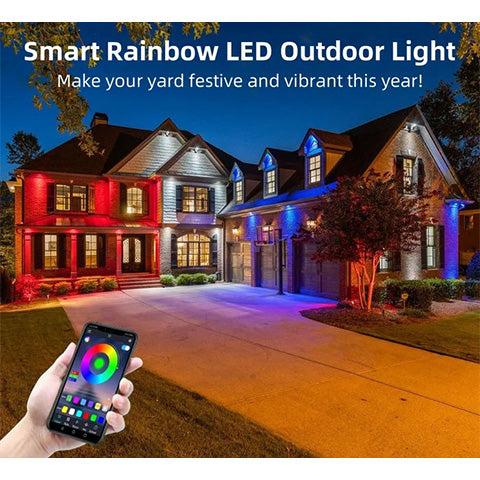 Smart Rainbow LED Permanent Outdoor Light β Smartlight π