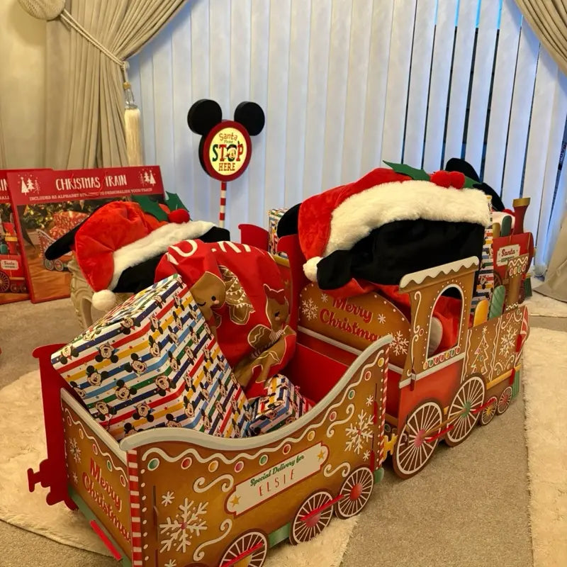 🚂 Christmas Trains Gift Holder - PREMIUM EDITION