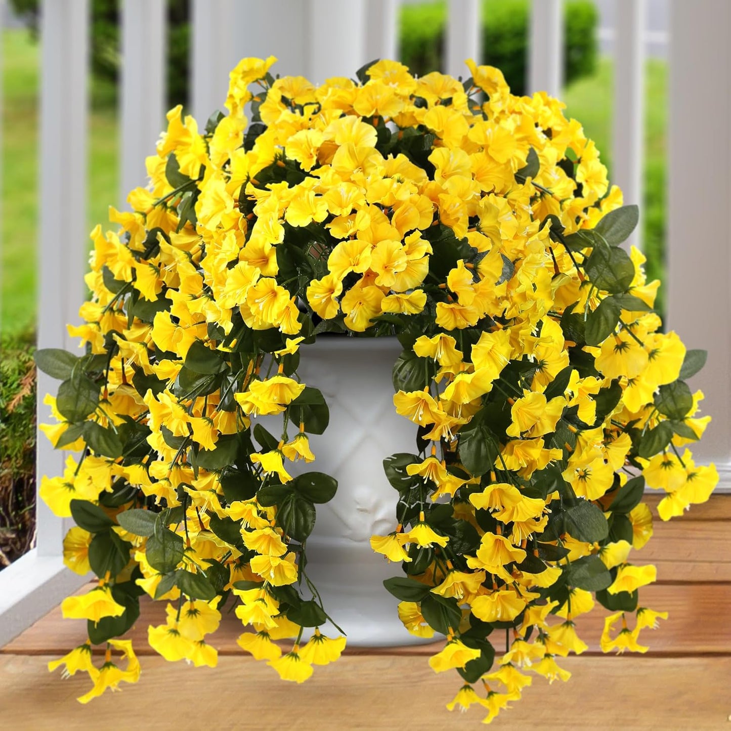 🔥$8.99 On Sale Only Today🔥Artificial Faux Hanging Flowers Plants
