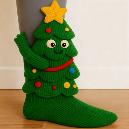 🔥Last Day 49% OFF🧦Hand Crocheted 3D Animal Socks