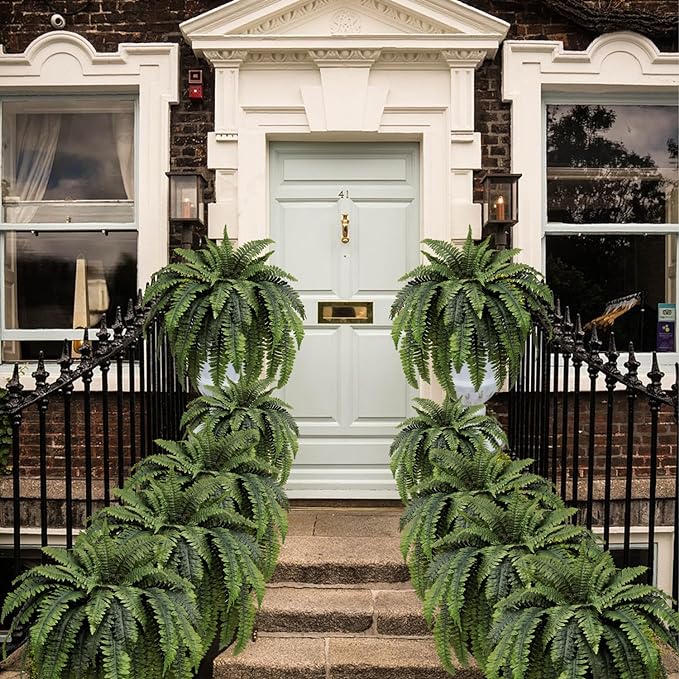 🔥 $9.98 On Sale Only Today  🌱 UV-Resistant Lifelike Artificial Boston Fern
