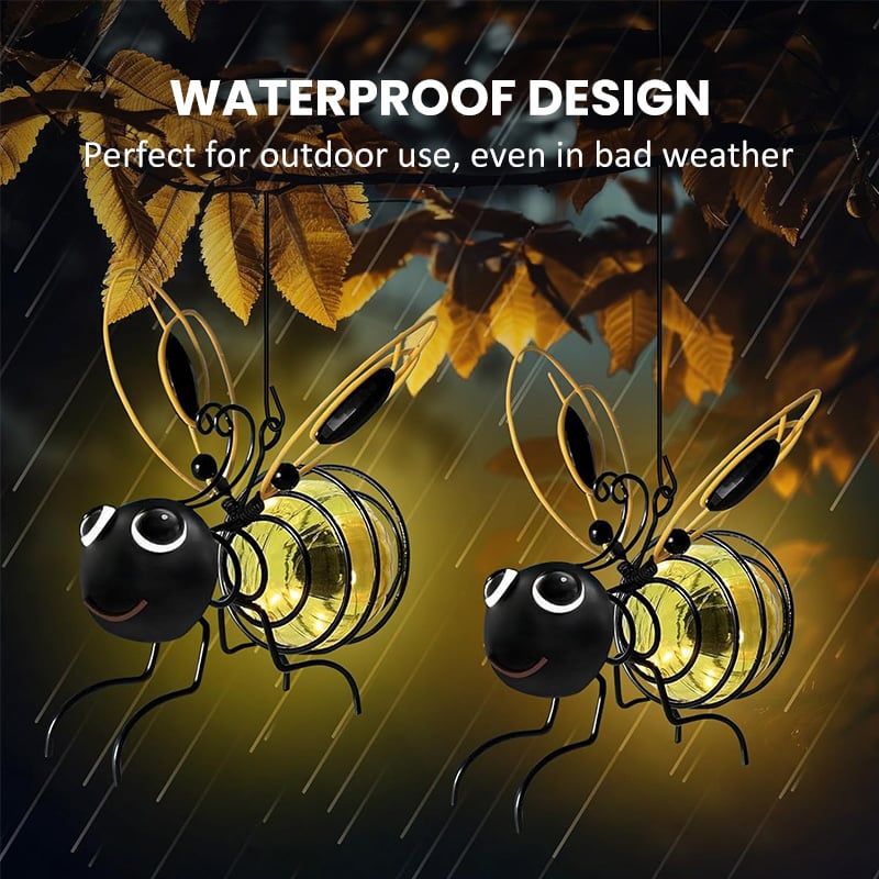 🔥2025 HOT SALE🔥Outdoor Hanging Solar Bee Light