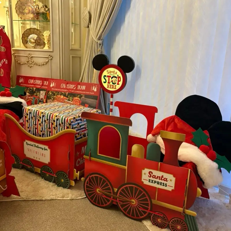 🚂 Christmas Trains Gift Holder - PREMIUM EDITION