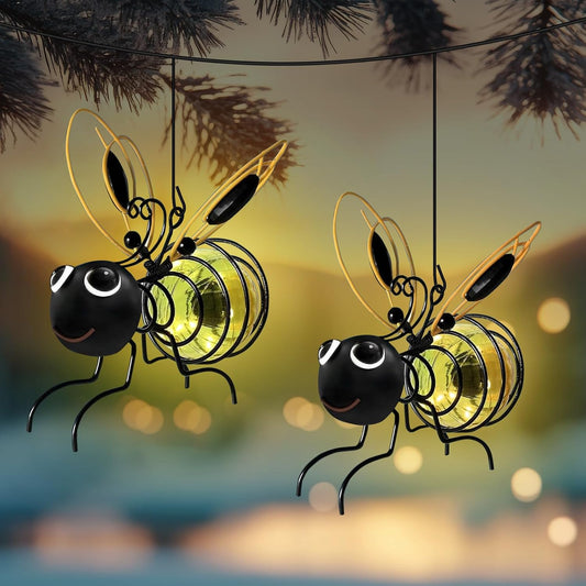 🔥2025 HOT SALE🔥Outdoor Hanging Solar Bee Light