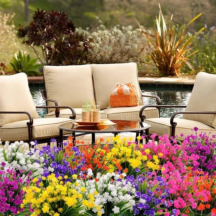 💖Hot Sale 49% OFF-Artificial Daisies Flowers for Outdoors💐