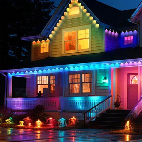Smart Rainbow LED Permanent Outdoor Light – Smartlight 🎁