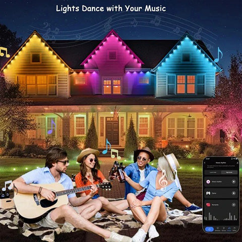 Smart Rainbow LED Permanent Outdoor Light – Smartlight 🎁