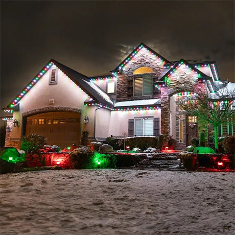 Smart Rainbow LED Permanent Outdoor Light – Smartlight 🎁