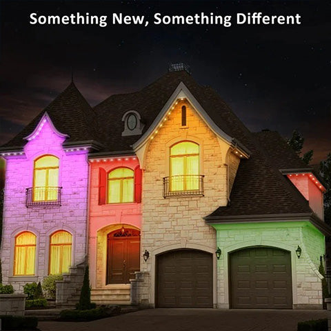 Smart Rainbow LED Permanent Outdoor Light – Smartlight 🎁