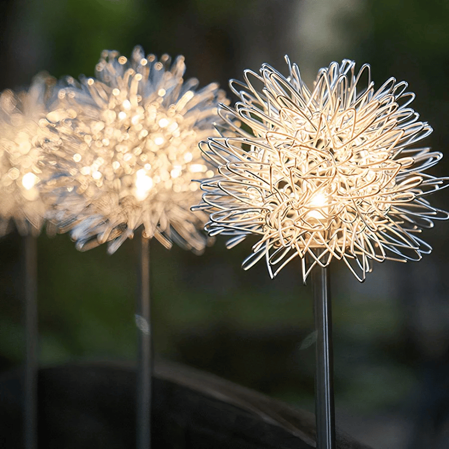 Last Day 49%OFF💕Waterproof  Solar Garden Dandelion Lamp