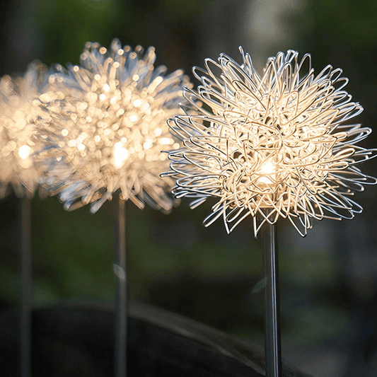 Last Day 49%OFF💕Waterproof  Solar Garden Dandelion Lamp