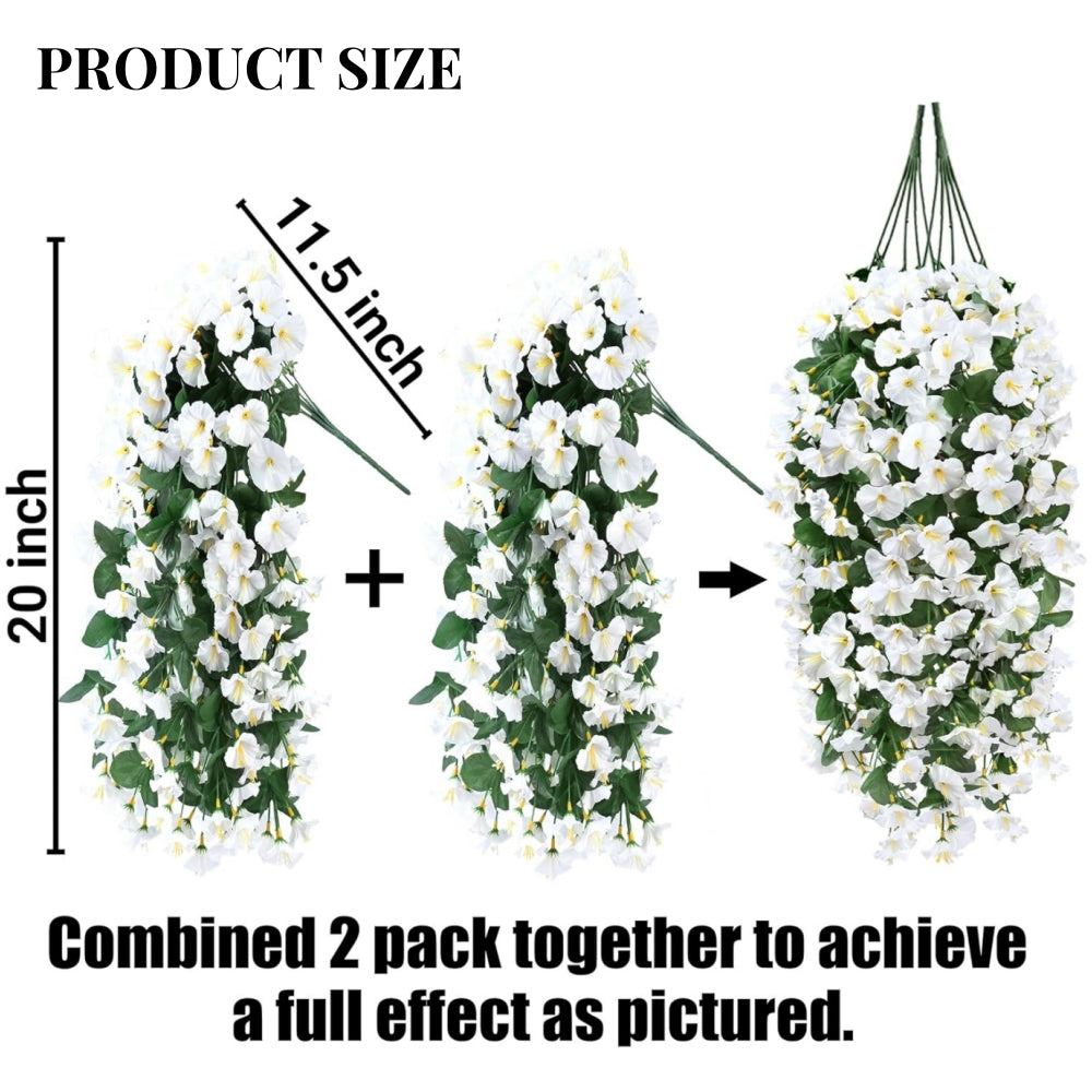 🔥$8.99 On Sale Only Today🔥Artificial Faux Hanging Flowers Plants