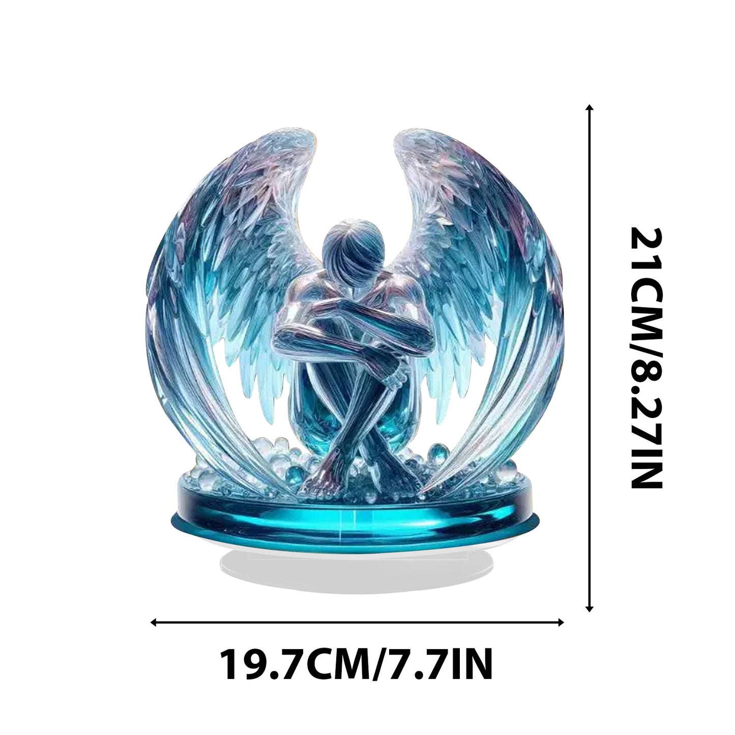 💖LAST DAY SALE 70% OFF-🪽Gorgeous Angel Wings Cross Decoration✝️