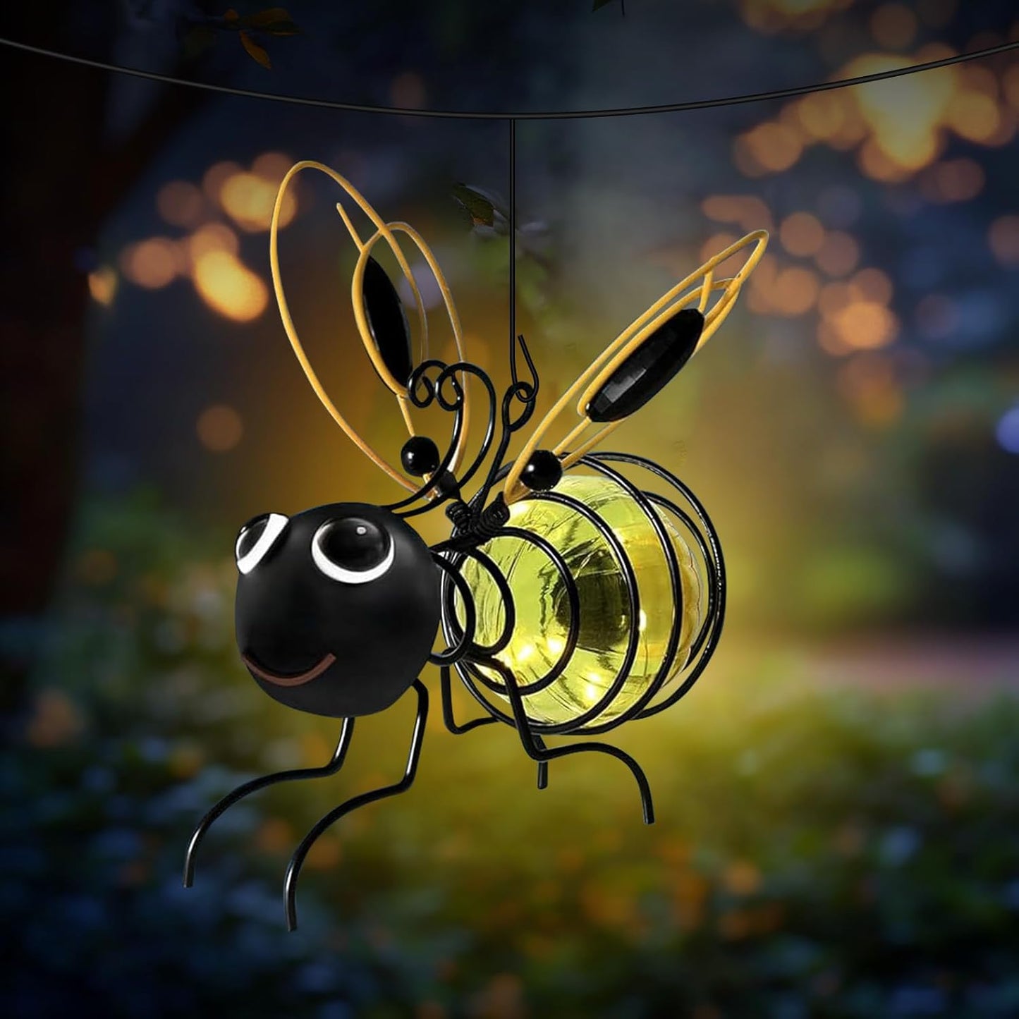🔥2025 HOT SALE🔥Outdoor Hanging Solar Bee Light