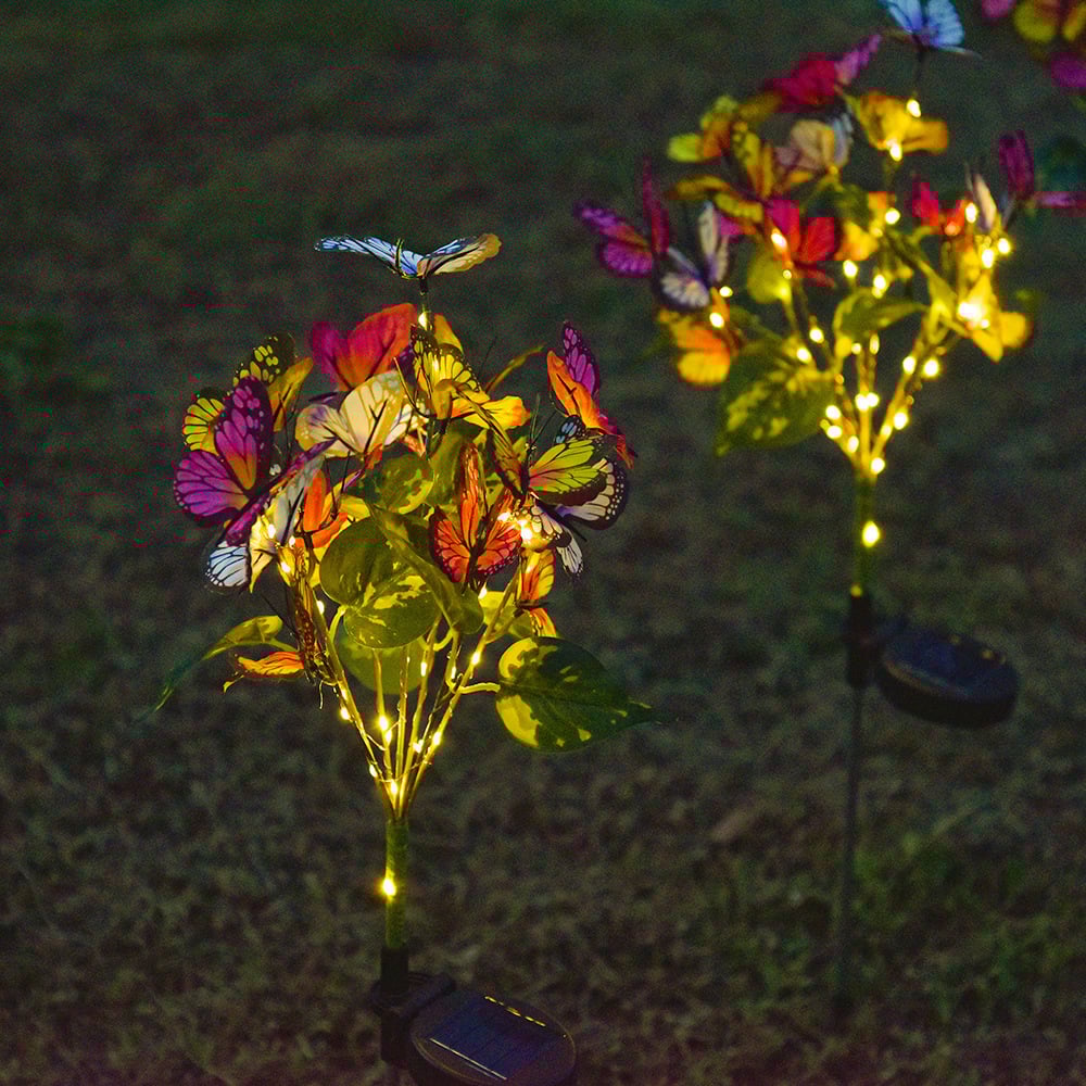 🔥2025 HOT SALE🔥Solar Outdoor Butterfly Lights💐