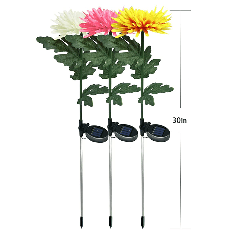 🎁Mother's Day 70% OFF 🎁Chrysanthemum Solar Garden Stake LED