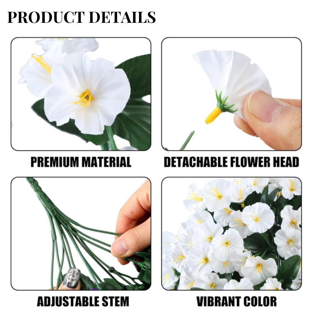 🔥$8.99 On Sale Only Today🔥Artificial Faux Hanging Flowers Plants