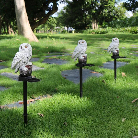 🦉🌕HOT SALE -Led Solar Power Outdoor Garden Waterproof Owl Stake