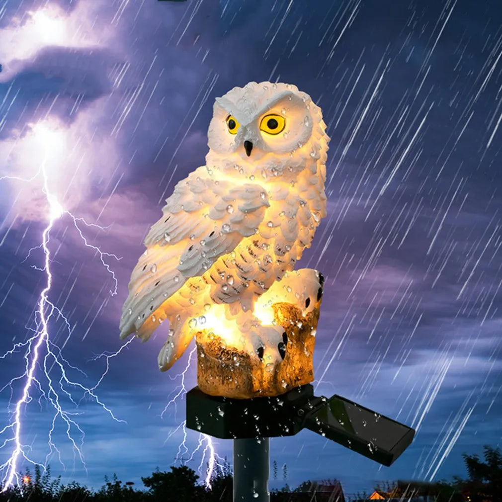 🦉🌕HOT SALE -Led Solar Power Outdoor Garden Waterproof Owl Stake
