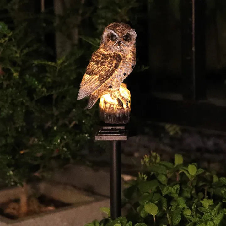 🦉🌕HOT SALE -Led Solar Power Outdoor Garden Waterproof Owl Stake